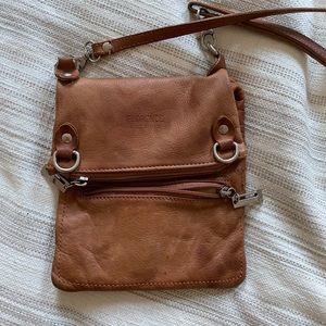 Authentic Italian Leather Crossbody Purse
